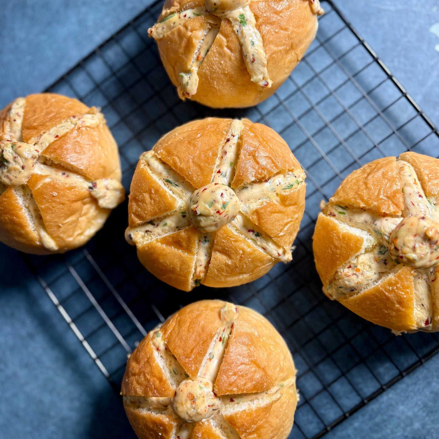 Korean cream cheese buns Masterclass